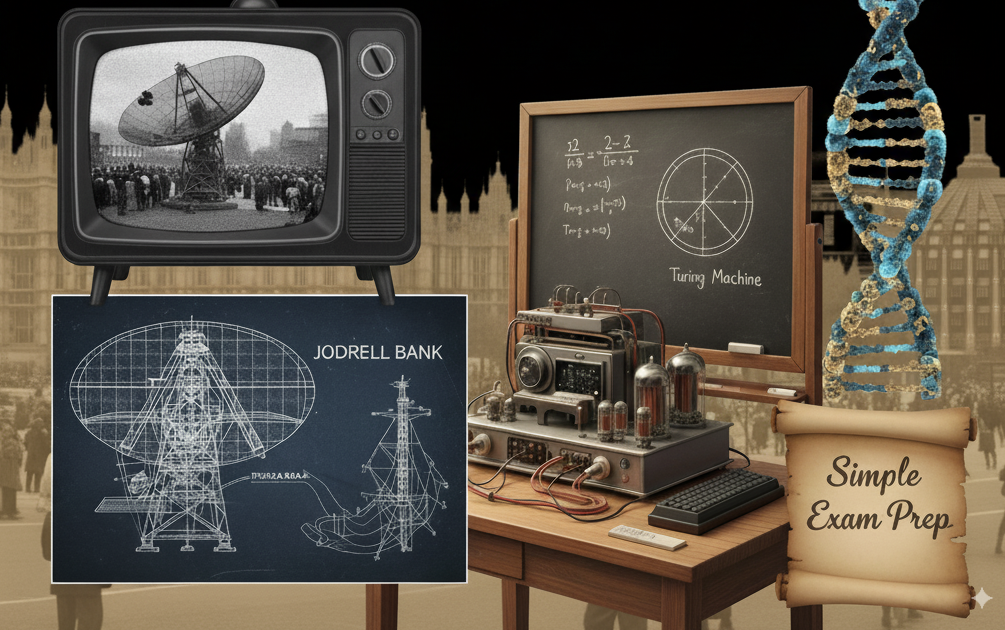 British Inventions of the 20th Century for Life in the UK test